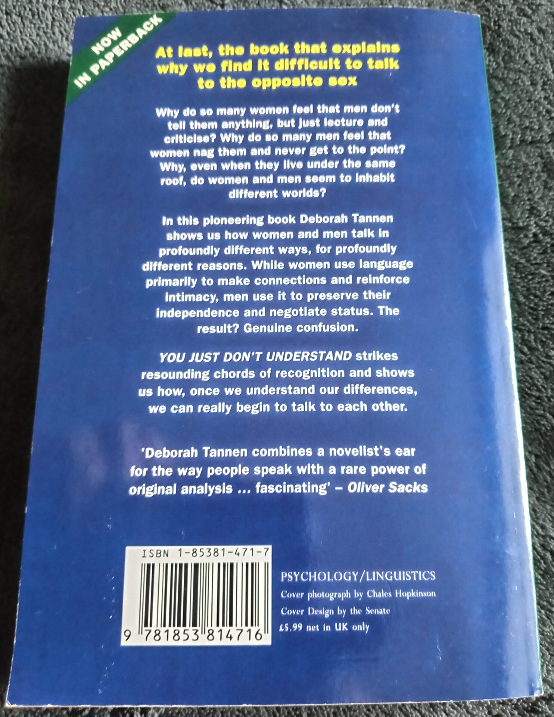 You Just Don't Understand: Book by Deborah Tannen - Image 4