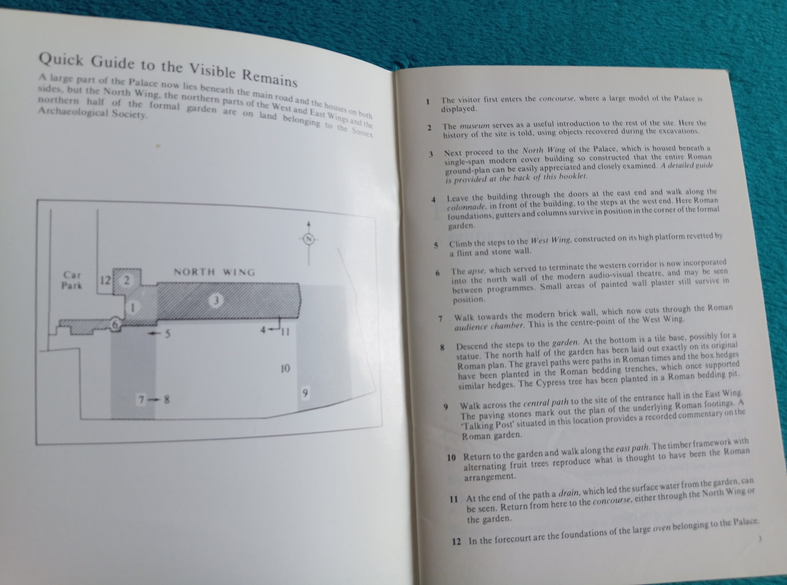 Fishbourne A Guide to the Site: Book by Professor Barry Cunliffe - Image 5