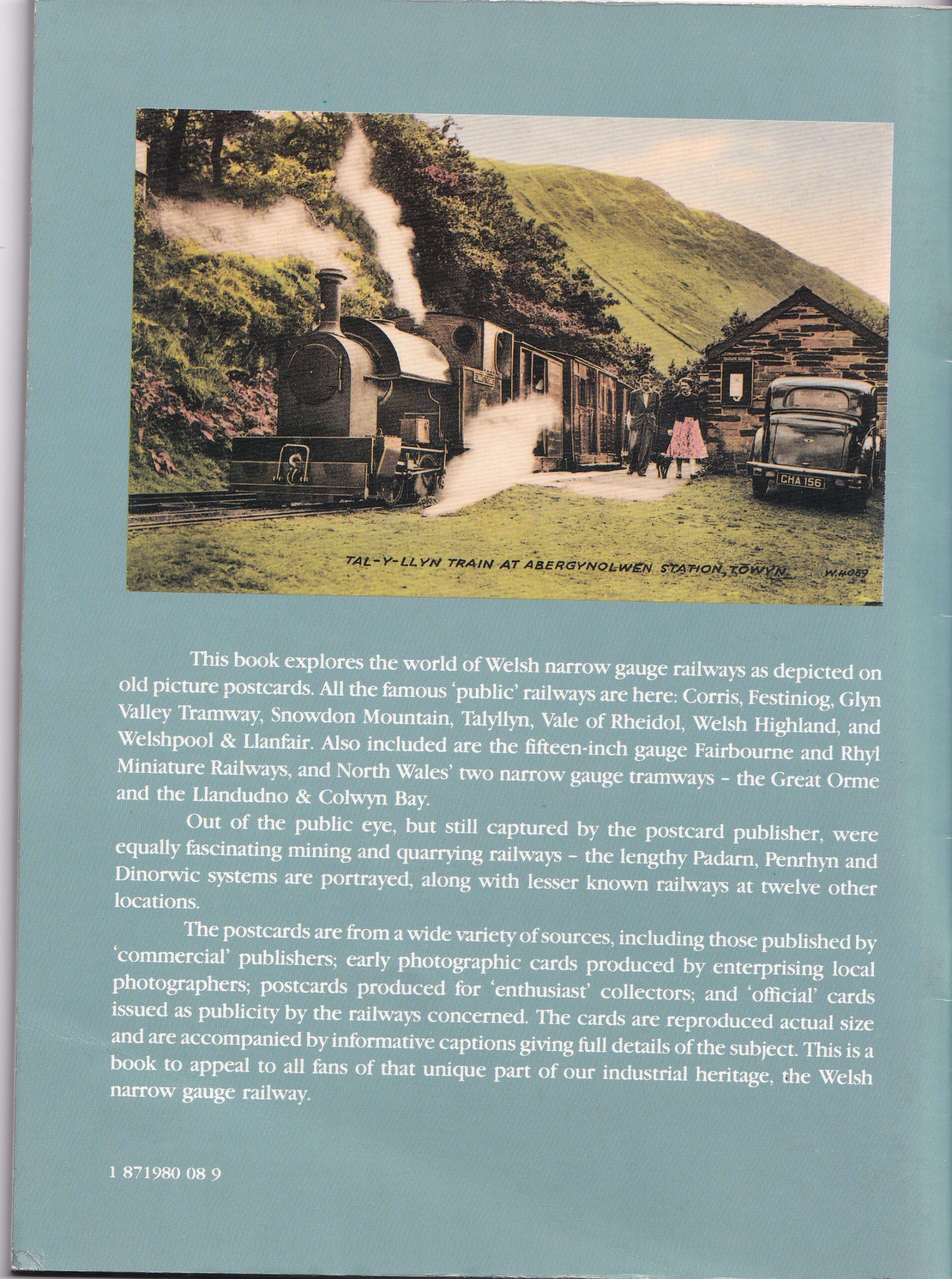 Welsh Narrow Gauge Railways From Old Picture Postcards: Book by Andrew Neale - Image 3