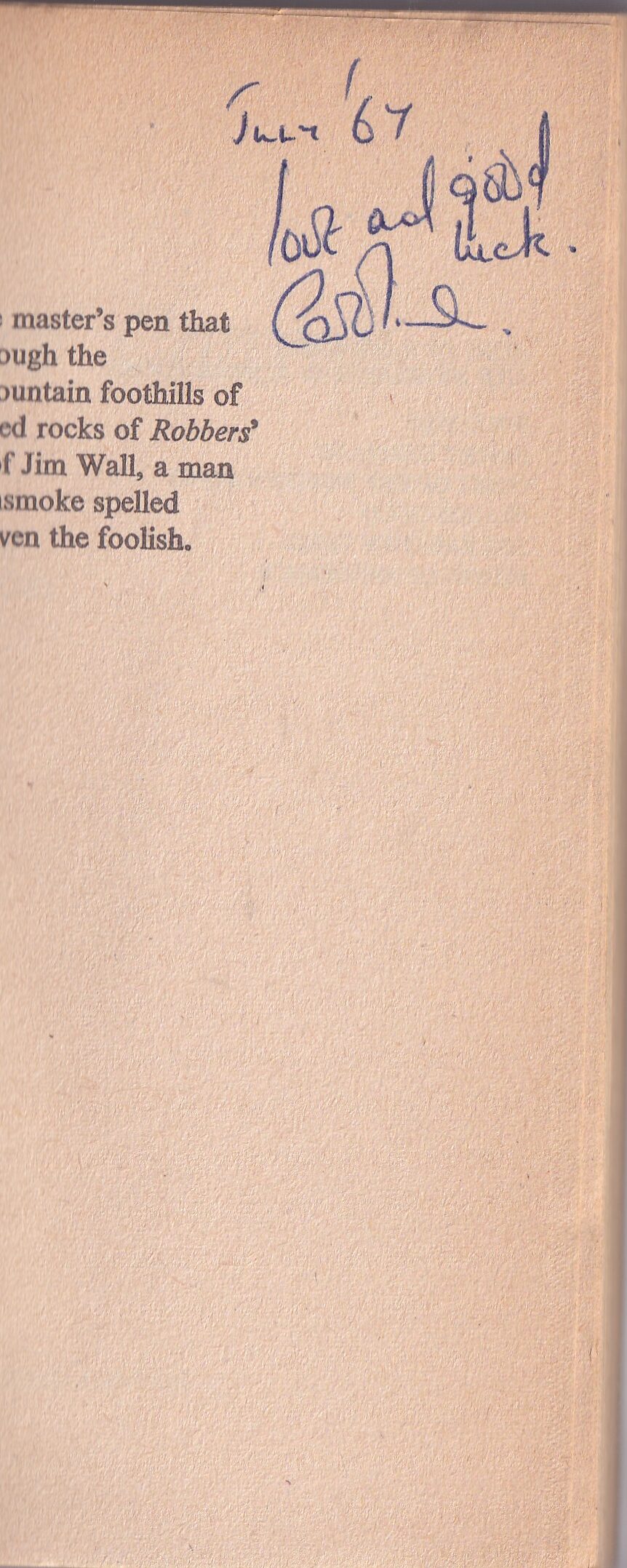 Thieves' Canyon by Zane Grey