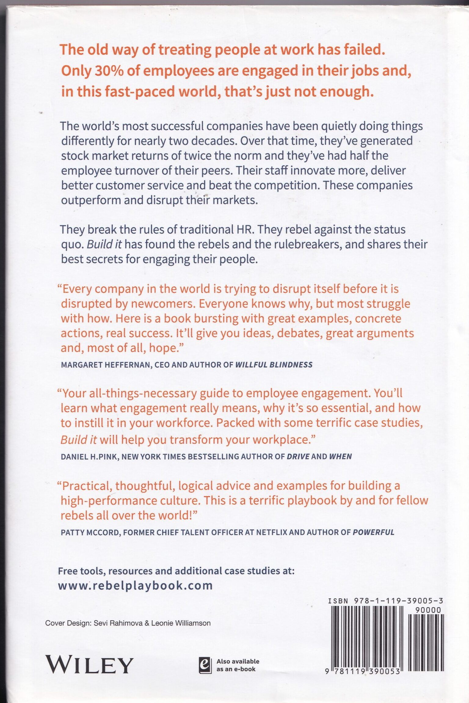 Build it The Rebel Playbook for World-Class Employee Engagement