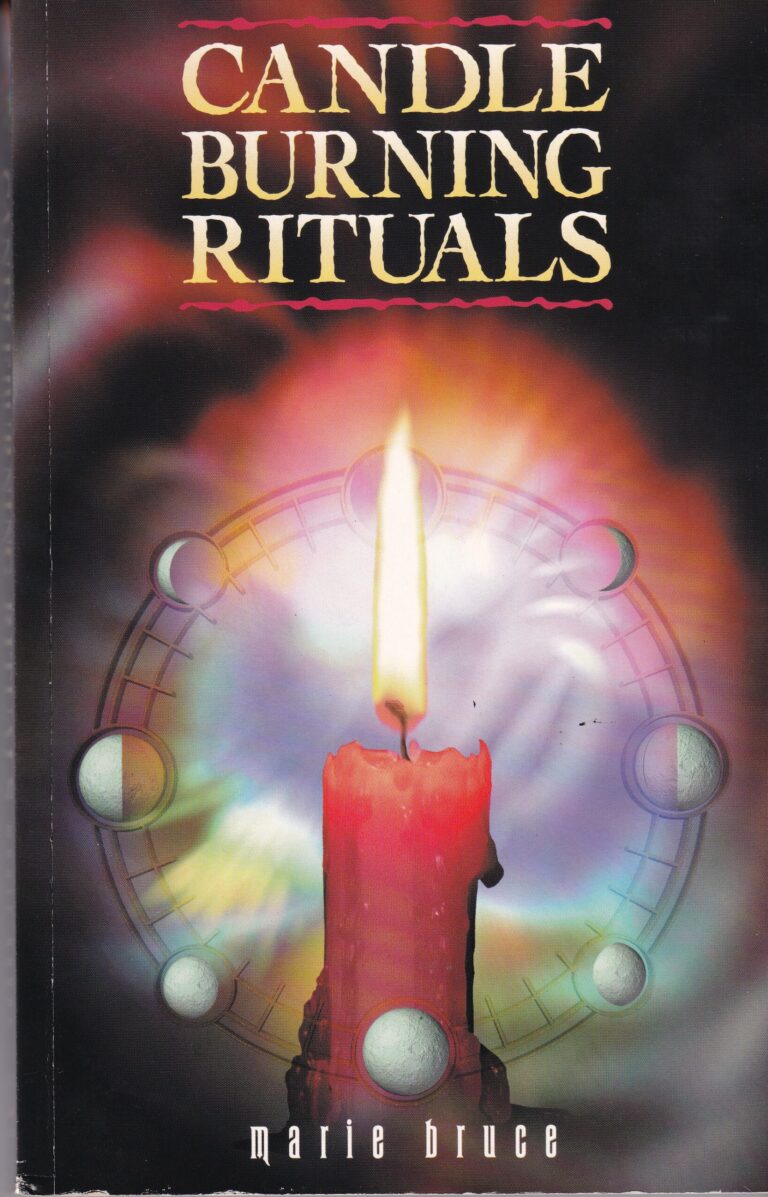 Candle Burning Rituals by Marie Bruce - Paperback Book