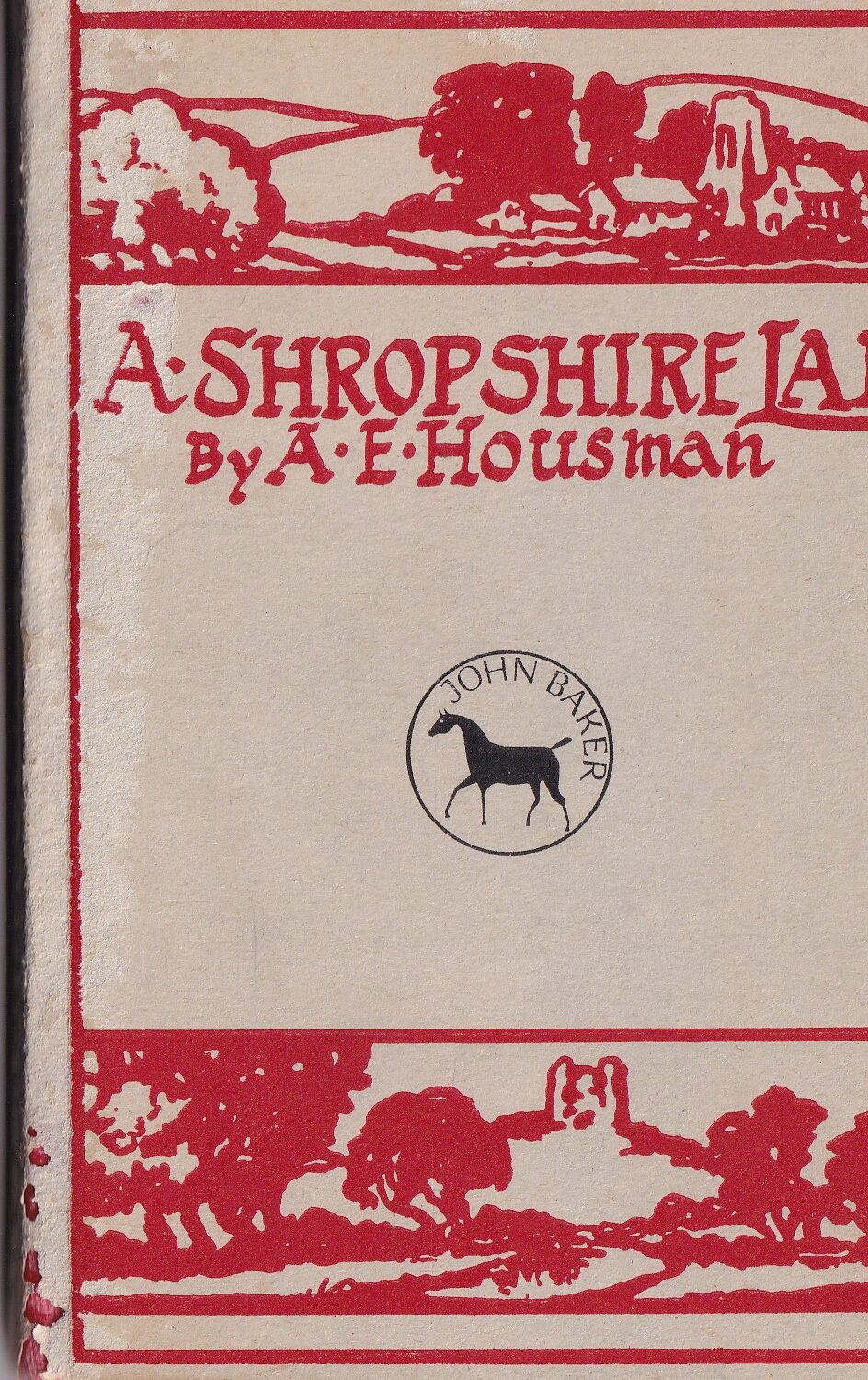 A Shropshire Lad by A. E. Housman
