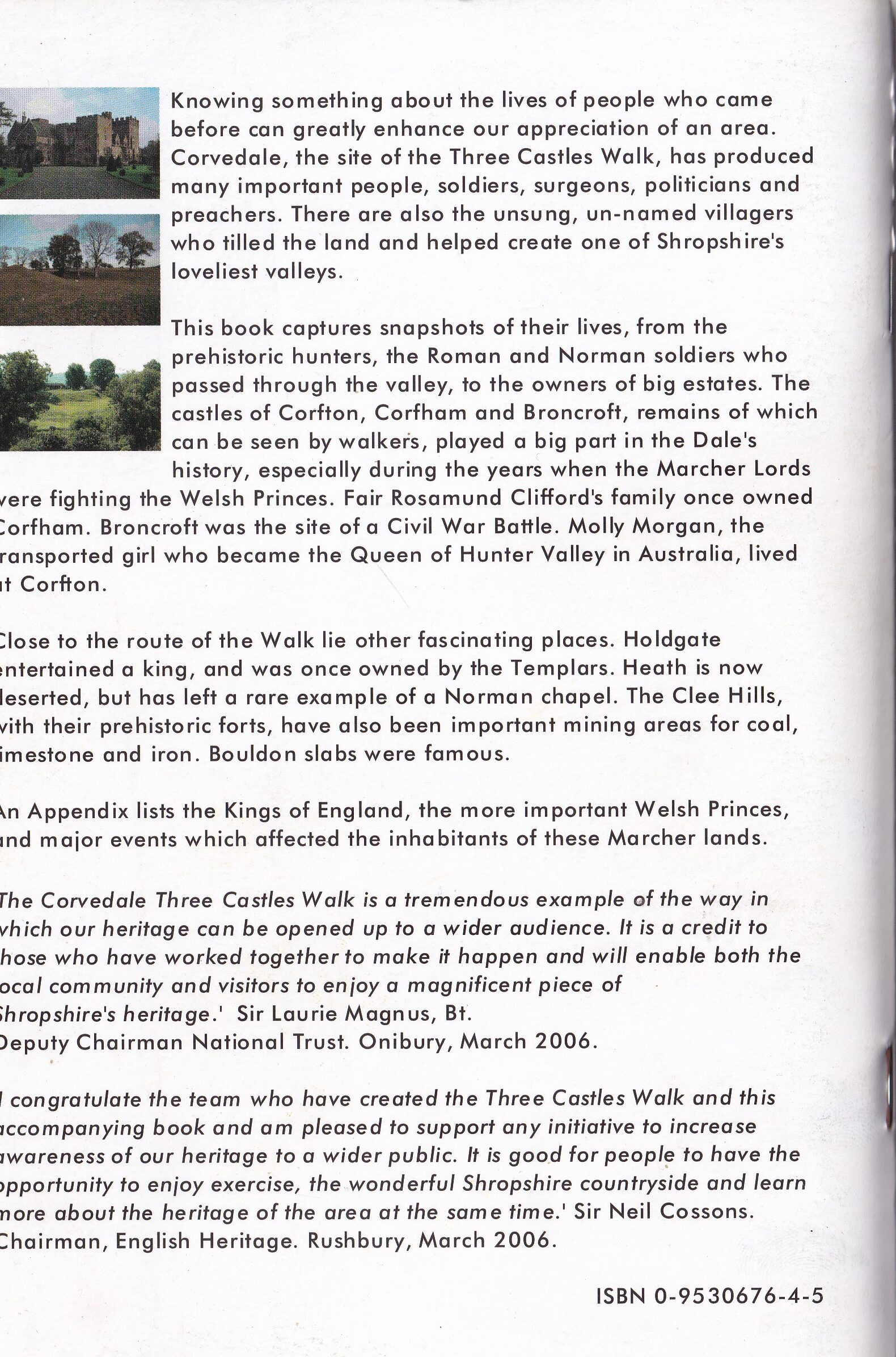 Castles and Corvedale