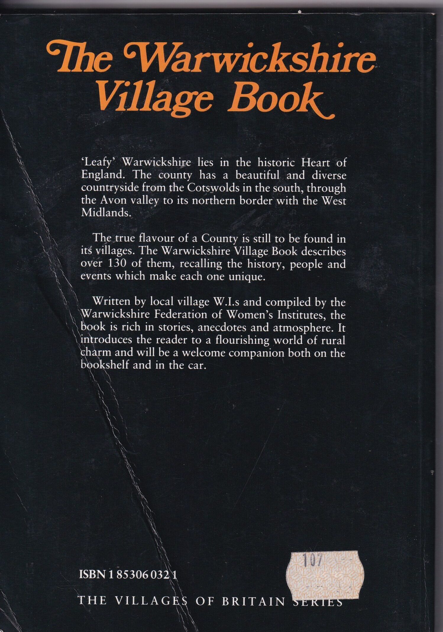 The Warwickshire Village Book by Warwickshire Federation of Women's Institutes