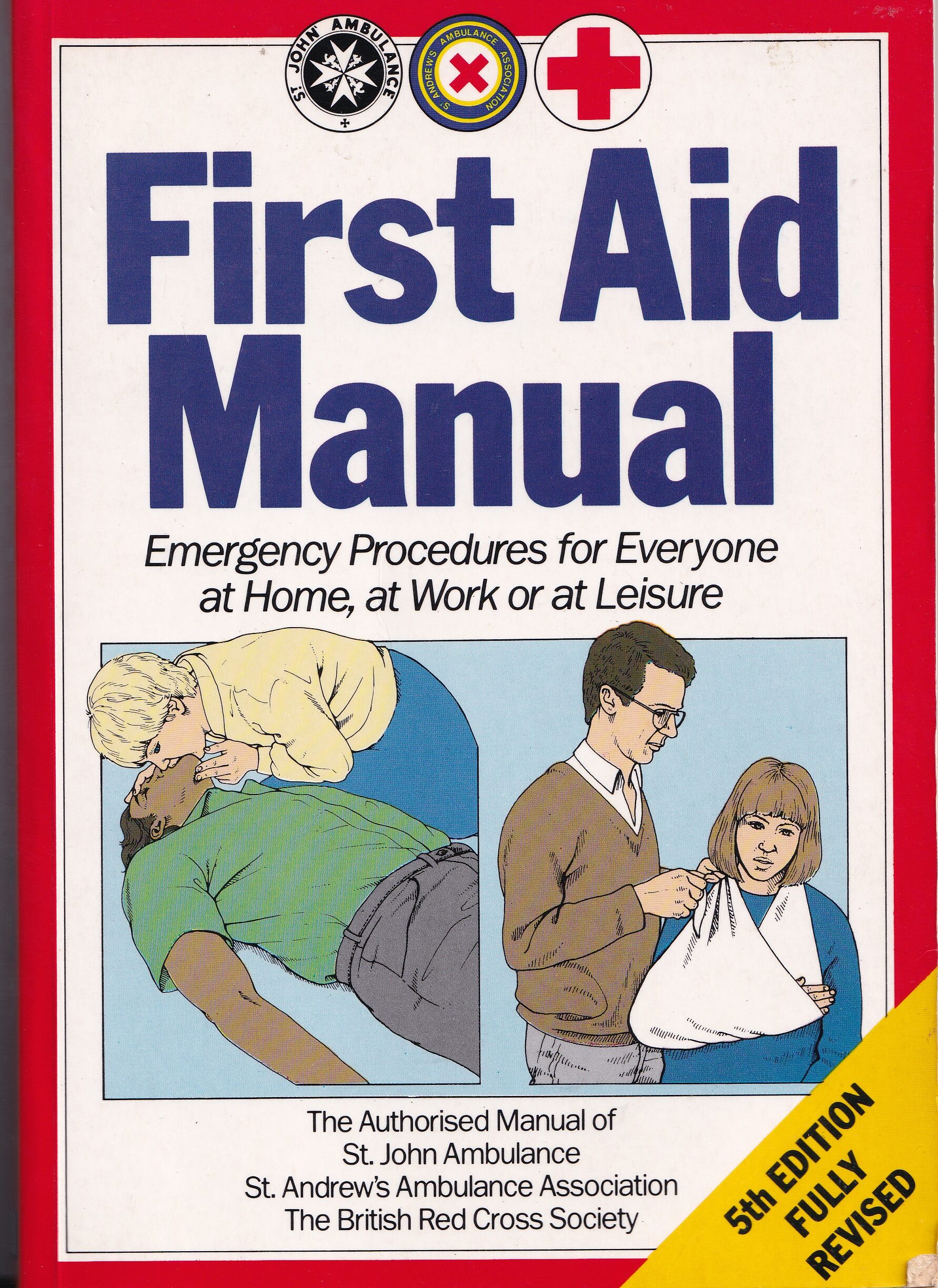 First Aid Manual 5th Edition Paperback | Used Book