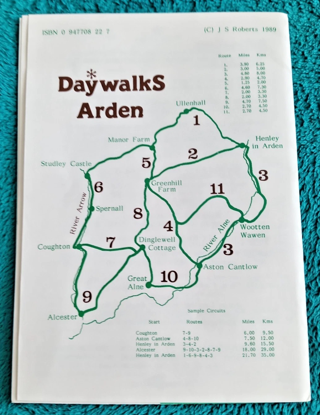 Arden in Warwickshire DaywalkS β Set of Short Footpath Routes