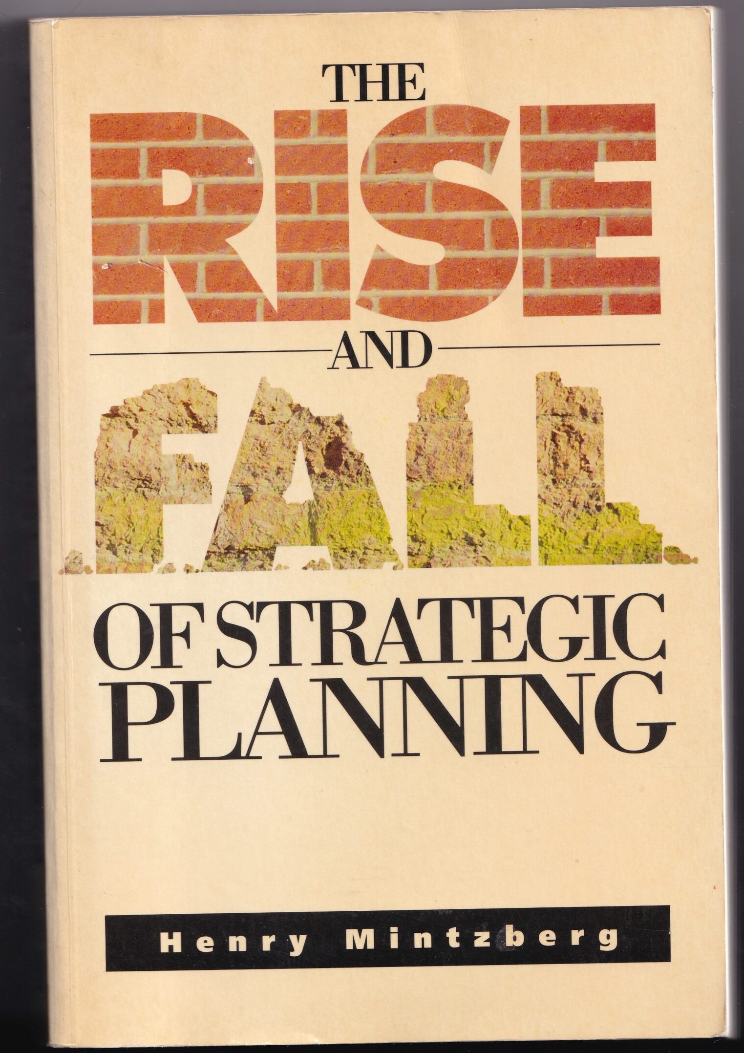 The Rise and Fall of Strategic Planning by Henry Mintzberg book cover